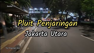 Evening in Penjaringan District, North Jakarta