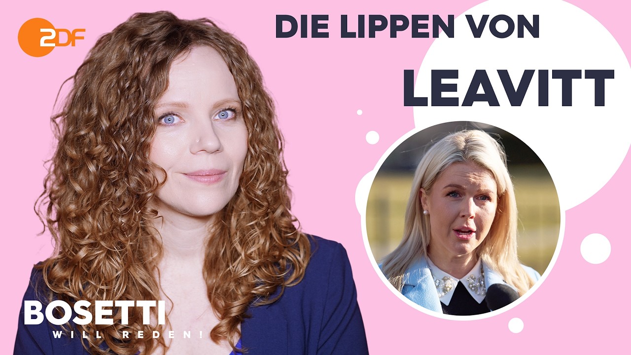 Die Lippen von Karoline Leavitt | Bosetti will reden!