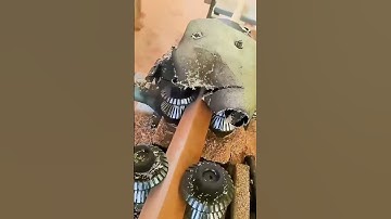 Lathe Processing Scene: "The Secret of Square to Round!