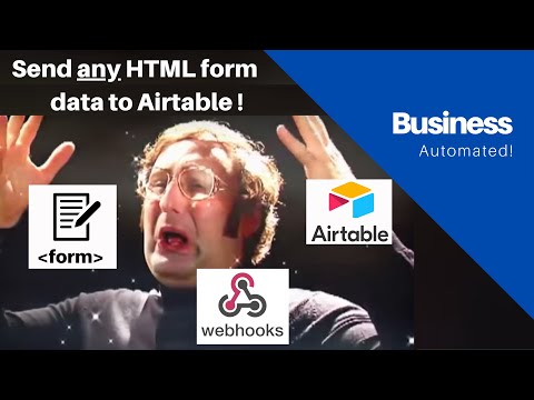 Mind blown! Send data from ANY HTML form to Airtable with the new webhook automation trigger.