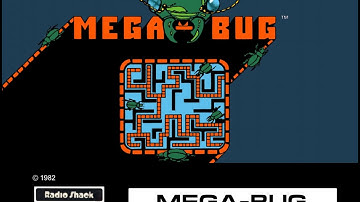 Mega Bug -  1982 -  TRS-80 Color Computer Cartridge