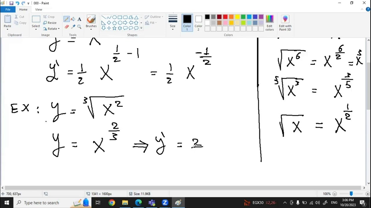 CH 3.1: Derivatives of Polynomials  شرح