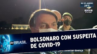 Bolsonaro está com suspeita de ter contraído a Covid-19 | SBT Brasil (06/07/20)
