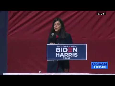Kamala Harris introduced as "the next president of the United States"