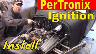 Installing a PerTronix Ignition in a Chevy Distributor:  Model A Hot Rod Shop Truck