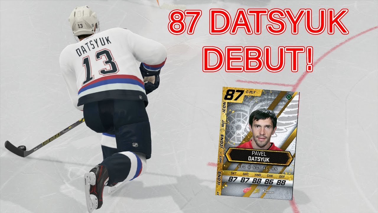 is pavel datsyuk in nhl 17