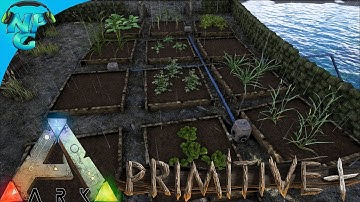 Primitive Plus Farming and Pontoon Bridges! Primitive+ - ARK Survival Evolved Gameplay E16