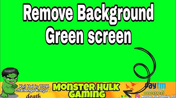 How to remove background green screen from animated overlay | Streamchamp animated overlay | Kapwing