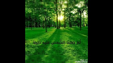 الم تر الى ربك كيف مد الظل ، تلاوة مؤثرة ❤️ ادريس ابكر