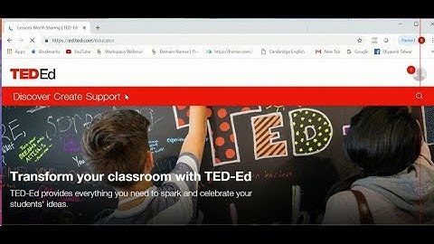 Blended Learning Tools 4 - Ted Ed 1 - Dr Shyaonti Talwar