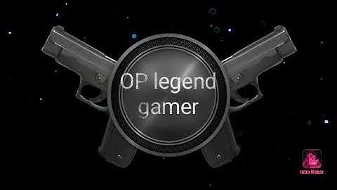 Check it out guys my new intro