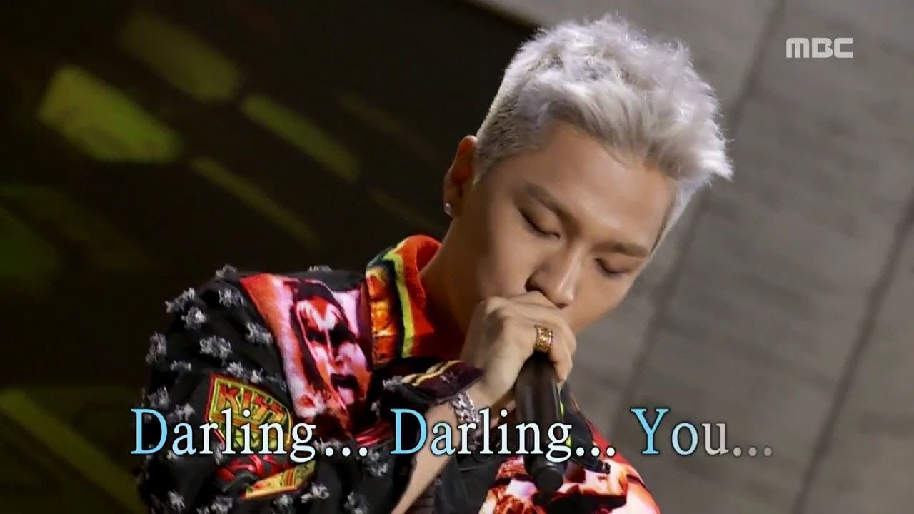 [선공개] 태양 'Darling' 오빠생각에서 첫 라이브! 심쿵목소리....♥