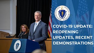 COVID-19 Update: Reopening Updates, Boston Demonstrations