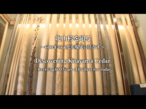 北山杉を知る Discovering Kitayama Cedar - YouTube