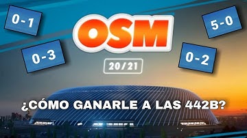 ¿CÓMO GANARLE A LAS 442B JUEGO DE PASES? | LAS MEJORES CONTRATÁCTICAS #1 | ⚽ OSM 20/21 ⚽