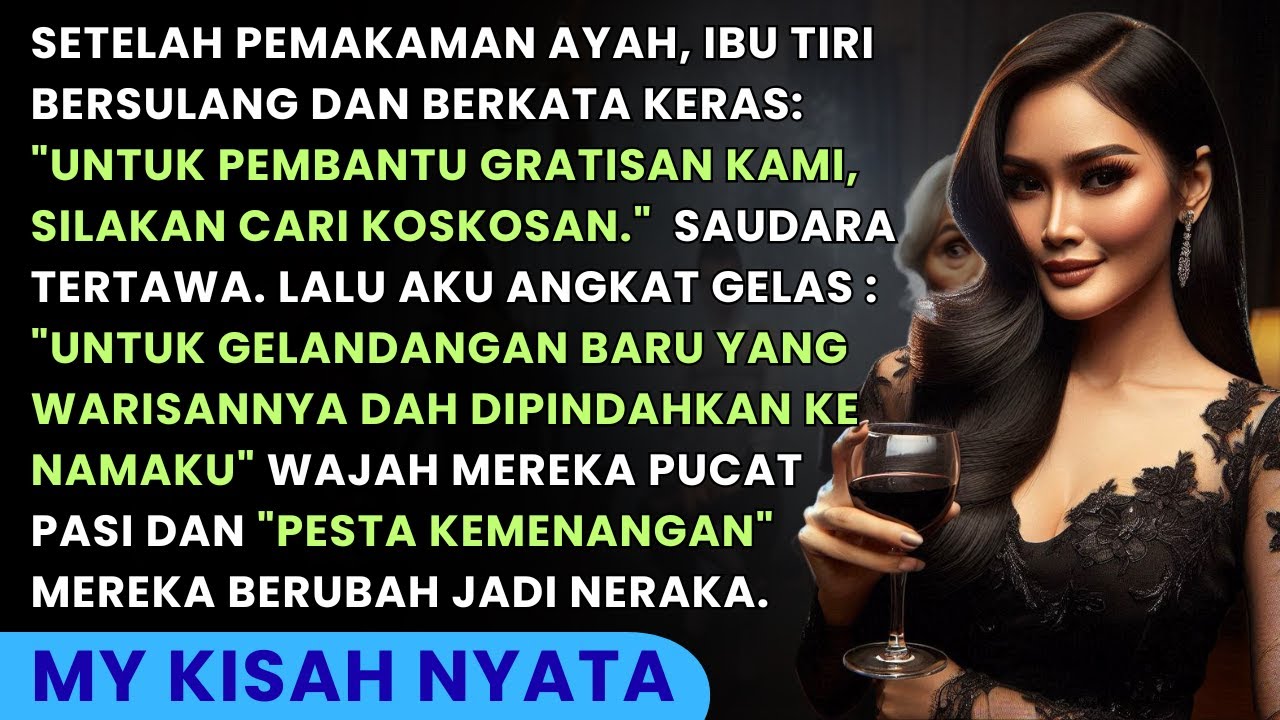 IBU TIRI BERHASIL DAPAT WARISAN AYAHKU SETELAH WAFAT DAN USIR AKU - AKU TERTAWA DAN LAKUKAN INI..