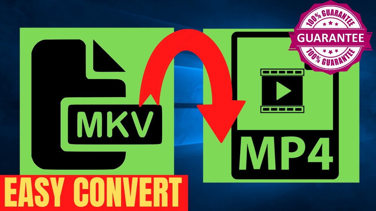 How To Convert Mkv To Mp4 [ Easy Computer Tutorial 2020] YouTube