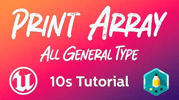 UE5 Print Array in 1s (BP) | Unreal Engine | Tutorial