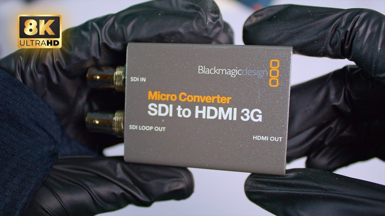 Blackmagic Micro Converter Sdi/Hdmi 3g (Convbdc/Sdi/Hdmi03g)