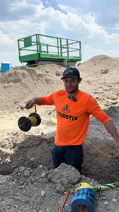 Tracer Chaser works for anything on a small roll! #electrician #plumber #hvac #excavator