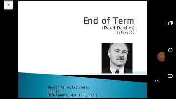 2nd Year English Lesson 4.  End of Term