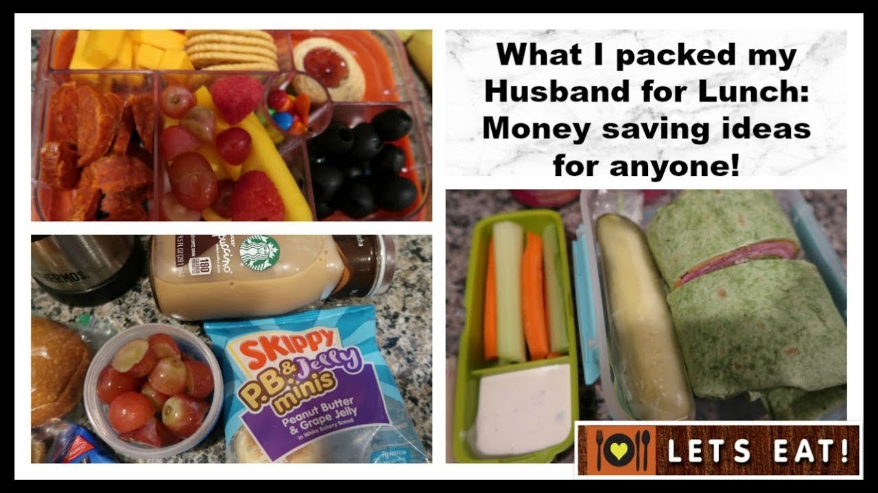 What I packed my Husband for Lunch this week Lunch Ideas for anyone