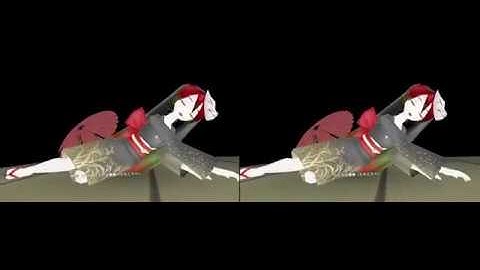 Full SBS 3D - PPSSPP VR - Project DIVA Extend - Close and Open, Demons and the Dead PV