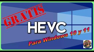 How to install the HEVC codec for free on Windows 10 and Windows 11 - Tutorial - Updated to 2024