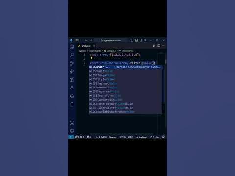Find Unique Elements in an Array#shorts #coding #javascript # ...
