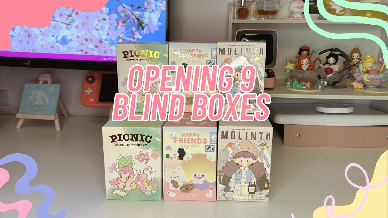 Unboxing 9 Finding Unicorn Blind Boxes | I pulled 2 secret figures!