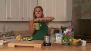 EAT | Creamy Green Dream Breakfast Smoothie + Hangover Cure (No banana or protein powder)