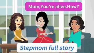 Stepmom Full story | Learn English through story | Subtitle | Improve English | Animation story