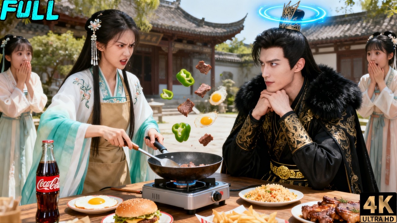 La concubina abandonada vende arroz y maldice al emperador… ¡Él lo oyó todo y se obsesionó!💥