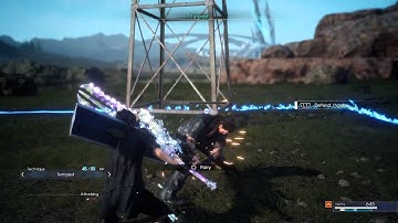 FINAL FANTASY XV EPISODE DUESCAE: Combat  Tutorial /  Showcase