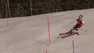 WORLD CUP SKI RACERS SLALOM TRAINING 8