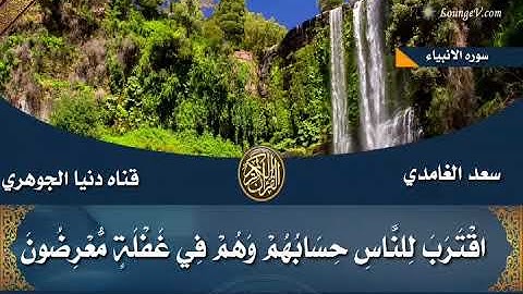 حالات واتس اب دينيه  قران الكريم ⚘سورة الأنبياء ⚘ الشيخ سعد الغامدي