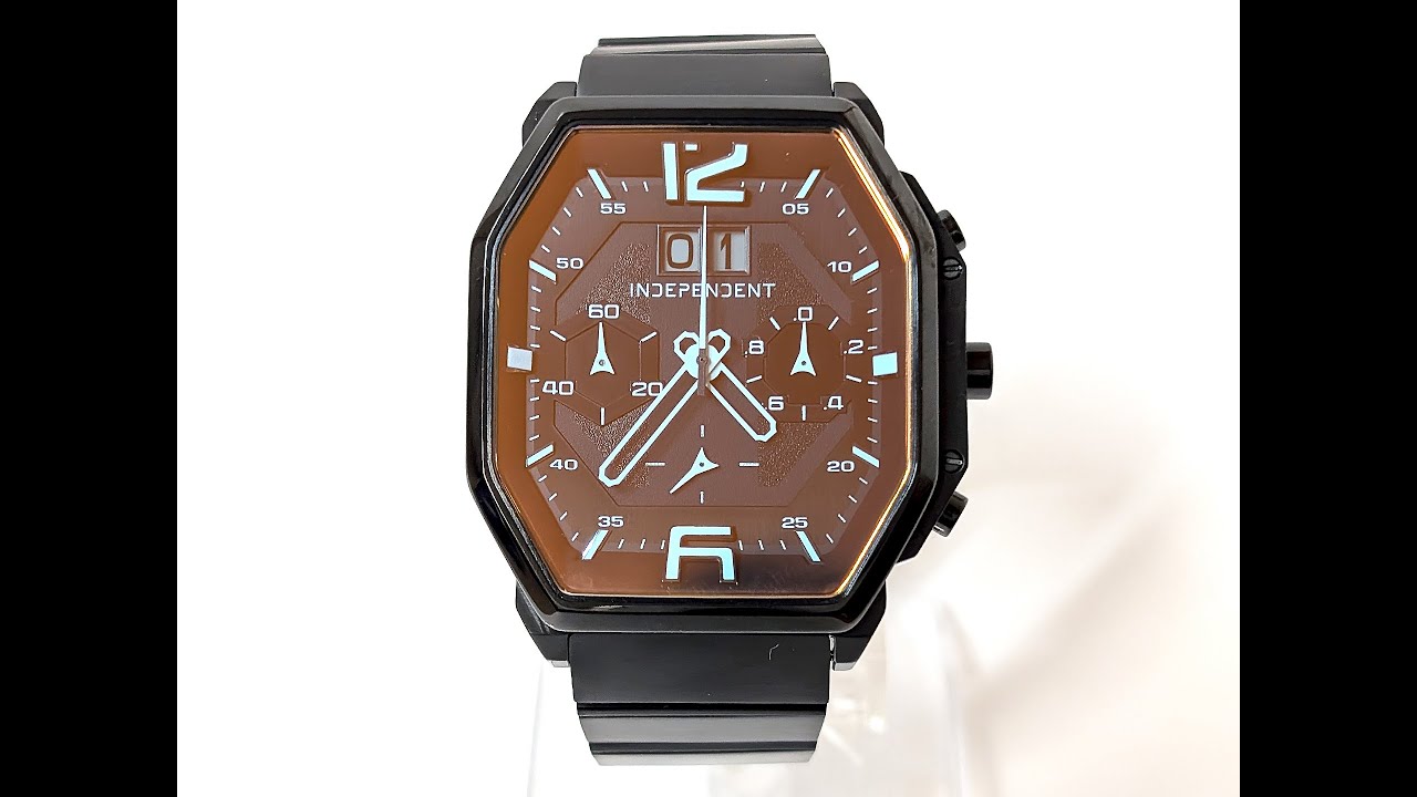 Citizen Independent 6550-S087015 Chronograph Quartz Watch with