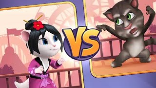 Angela Vs Tom Talking Tom Bubble Shooter Gameplay Android