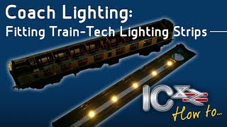 Fitting Train-Tech Coach Lighting Strips