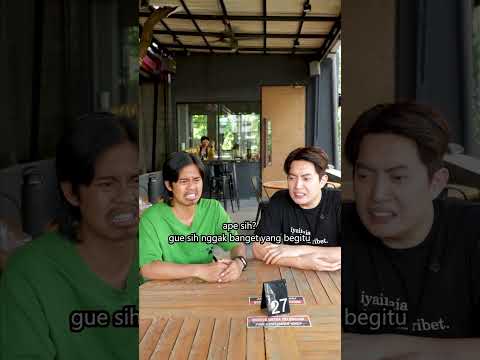 ga bisa meleng dikit