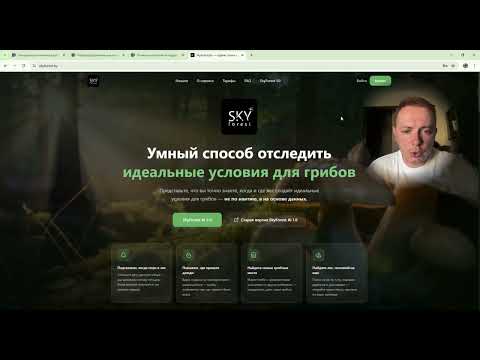An app that helps you find mushrooms in the forest! Sky Forest AI 2.0