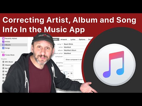 Correcting Artist, Album and Song Info In the Mac Music App