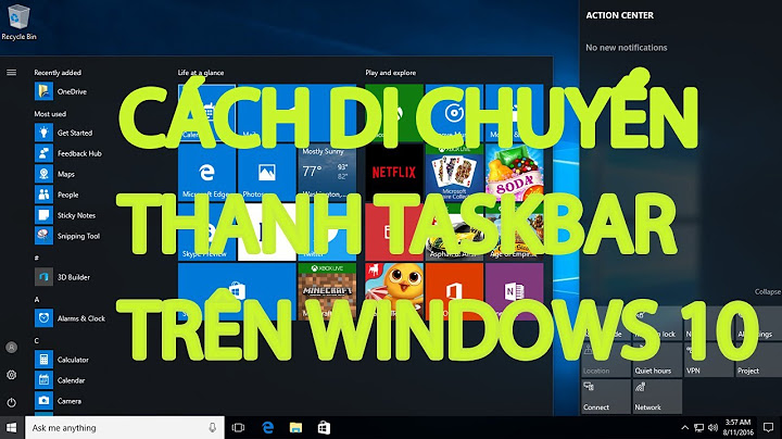 Hướng dẫn di chuyển màn hình window