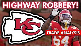 🚨TRADE ALERT: The Chiefs Just Got Away With HIGHWAY ROBBERY On Wanya Morris Trade!