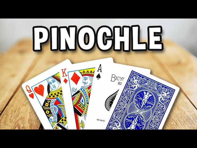 PINOCHLE / BINOKEL für Anfänger (Kartenspiel Klassiker) - Spielregeln TV (Spielanleitung Deutsch)