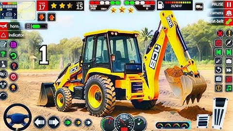 JCB Games - Road Construction 🚧 Simulator 3D (Android IOS) GamePlay #1