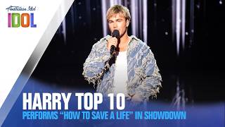 Harrys Raw How To Save A Life Performance | Top 10 Live Show | Australian Idol