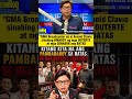 ARNOLD CLAVIO MAY PASARING SA MGA DUTERTE AT SA SENATE MAJORITY. #shorts