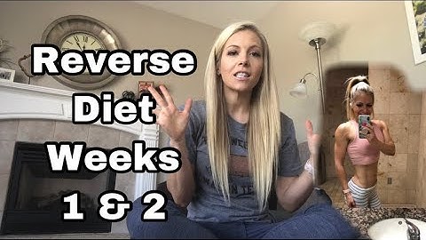 Reverse Diet Ep. 1:  Week 1 Check in