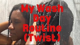 MY WASH DAY ROUTINE ( TWIST) Embrace my natural hair. #haircare #naturalhairgoals #blackwomenhair